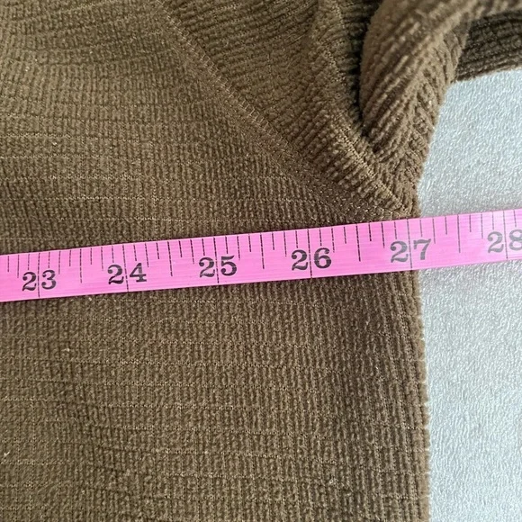 [XL]The North Face A5 SERIES Brown Quarter-Zip Pullover 1/4 ZIP Fleece Jacket - Picture 5 of 7